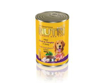 کنسرو چانک مرغ، گوشت قرمز و کدو تنبل مخصوص سگ